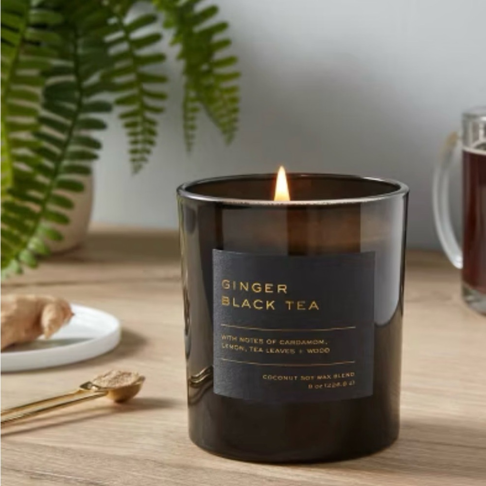 Set of 3 Candles - Ginger Black Tea & Cedarwood Musk - Picture 5 of 5